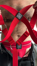 Load image into Gallery viewer, Y shape Red elastic harness