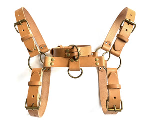 Raw Leather choker