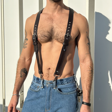 Load image into Gallery viewer, Leather Suspenders
