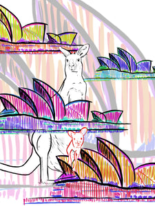 "Save the kangaroo"